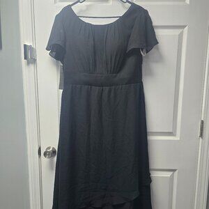 NWT, MXC, From Faeriesty, Black Elegant Ruffle Dress!